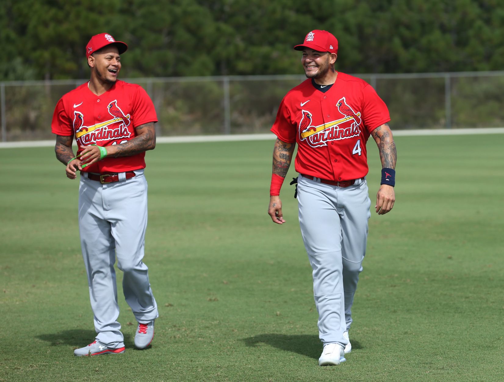 First official workout of Cardinals spring training